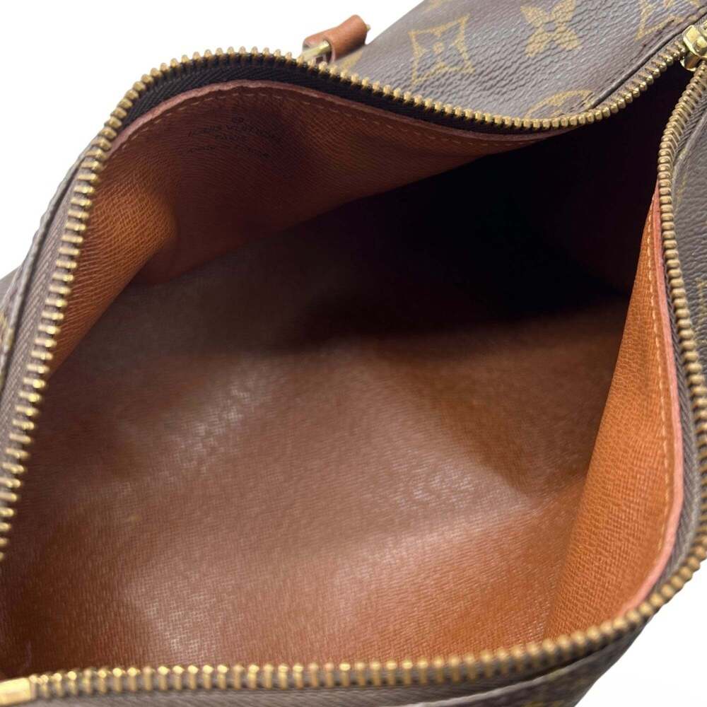 LOUIS VUITTON Brown Monogram Papillon Boston Bag - Picture 8 of 9